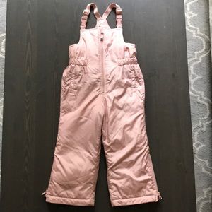 Baby Gap pink snow pants